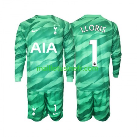 Maillot de Foot Tottenham Hotspur Hugo Lloris 1 Gardien Troisième 2023-24 Manches Longues - Enfant